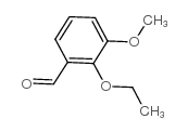 2-乙氧基-3-甲氧基苯甲醛结构式