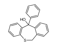 11-Phenyl-6,11-dihydrodibenzo(b,e)thiepin-11-ol结构式