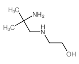 Ethanol,2-[(2-amino-2-methylpropyl)amino]- Structure