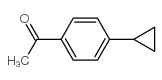 1-(4-环丙基苯基)乙酮结构式