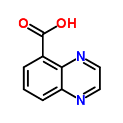 Quinoxaline-5-carboxylic acid structure