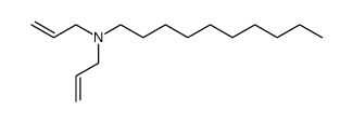 decyl-N,N-diallylamine结构式