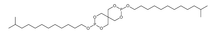 3,9-bis(isotridecyloxy)-2,4,8,10-tetraoxa-3,9-diphosphaspiro[5.5]undecane structure