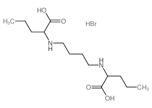 Norvaline,N,N'-tetramethylenedi-, dihydrobromide, DL- (8CI) structure