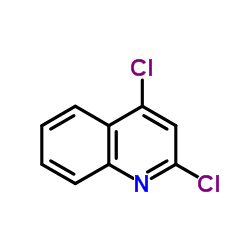 2,4-二氯喹啉结构式
