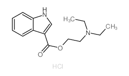2-diethylaminoethyl 1H-indole-3-carboxylate picture