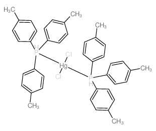 dichloromercury,tris(4-methylphenyl)phosphanium结构式