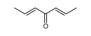 (2E,5E)-Hepta-2,5-dien-4-one结构式