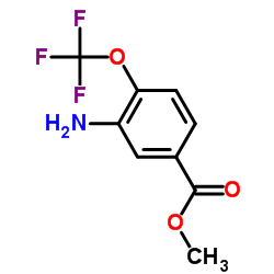 methyl 3-amino-4-(trifluoromethoxy)benzoate Structure