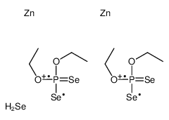 diethoxy-bis(λ1-selanyl)phosphanium,λ1-selane,zinc Structure