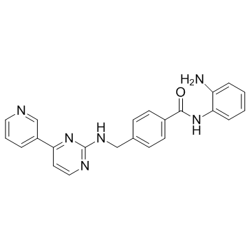 Mocetinostat(MGCD0103) structure