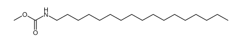heptadecyl-carbamic acid methyl ester Structure