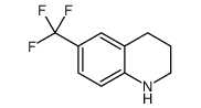 6-(三氟甲基)-1,2,3,4-四氢喹啉结构式