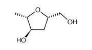 (2S,4R,5S)-(4-hydroxy-5-methyltetrahydrofuran-2-yl)methanol结构式