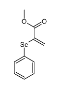 methyl 2-phenylselanylprop-2-enoate结构式