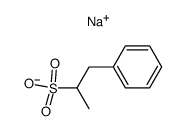 sodium 1-phenyl-2-propanesulfonate Structure