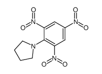 2,4,6-trinitro-1-pyrrolidinobenzene Structure