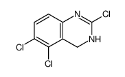 2,5,6-trichloro-3,4-dihydroquinazoline结构式