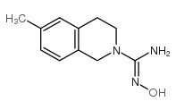 2(1H)-Isoquinolinecarboximidamide,3,4-dihydro-N-hydroxy-6-methyl-结构式