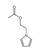 2-(1H-pyrrol-1-yl)ethyl acetate Structure