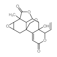 7H-4,8b-(Epoxymethano)-2H,4H-furo[2',3',4':4,- 5]oxireno[6,7]naphtho[2,1-c]pyran-2,7-dione,5-ethenyl-1a,1b,3a,4a,5,8c,9,9a-octahydro-4ahydroxy- 1b-methyl-,(1aR,1bR,3aS,4S,4aR,- 5R,8bR,8cR,9aS)- Structure