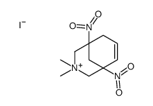 3,3-dimethyl-1,5-dinitro-3-azoniabicyclo[3.3.1]non-6-ene,iodide Structure