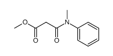 methyl 3-(N-methyl-N-phenylamino)-3-oxopropanoate Structure