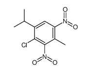 2-chloro-1-isopropyl-4-methyl-3,5-dinitro-benzene Structure