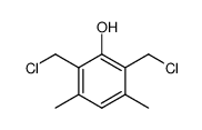 2,6-bis-chloromethyl-3,5-dimethyl-phenol结构式