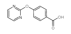 4-(嘧啶-2-基氧基)苯甲酸结构式