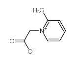 1-(羧甲基)甲基吡啶翁内盐结构式