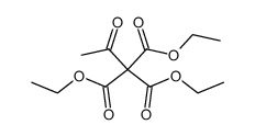 2-oxo-propane-1,1,1-tricarboxylic acid triethyl ester结构式