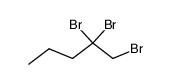 1,2,2-tribromo-pentane Structure