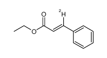 ethyl cinnamate-3-d结构式