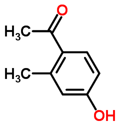 4′-Hydroxy-2′-methylacetophenone structure