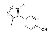 4-(3,5-DIMETHYLISOXAZOL-4-YL)PHENOL Structure
