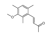 4-(3-methoxy-2,4,6-trimethylphenyl)but-3-en-2-one结构式
