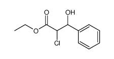 ethyl 2-chloro-3-hydroxy-3-phenylpropionate Structure