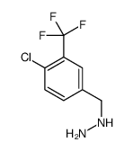 (4-氯-3-三氟甲基苄基)-肼结构式