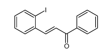 3-(2-iodophenyl)-1-phenylprop-2-en-1-one结构式