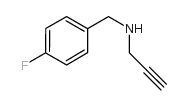 (4-氟苄)2-丙炔基-1-基胺 1HCL结构式