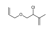 3-chloro-2-methyl-4-prop-2-enoxybut-1-ene Structure