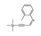 N-(2-methylphenyl)-3-trimethylsilylprop-2-yn-1-imine结构式