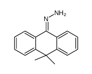 (10,10-dimethylanthracen-9-ylidene)hydrazine Structure