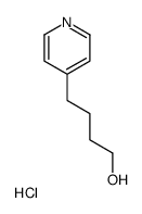 4-(4-PYRIDYL)-1-BUTANOL HYDROCHLORIDE Structure