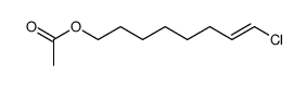 (E)-8-chloro-7-octen-1-yl acetate Structure