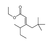 ethyl 3-butan-2-yl-5,5-dimethylhex-2-enoate Structure