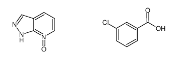 1H-pyrazolo[3,4-b]pyridine 7N-oxide m-chlorobenzoate Structure