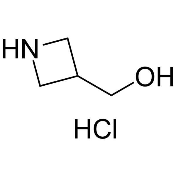 3-甲羟基氮杂环丁烷盐酸盐结构式