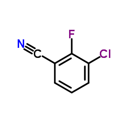 3-氯-2-氟苯甲腈结构式